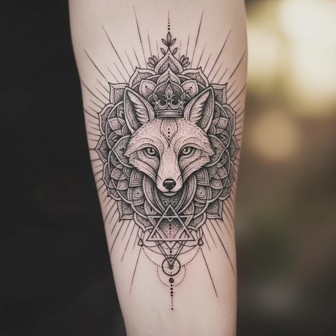 basic dotwork tattoo design for you