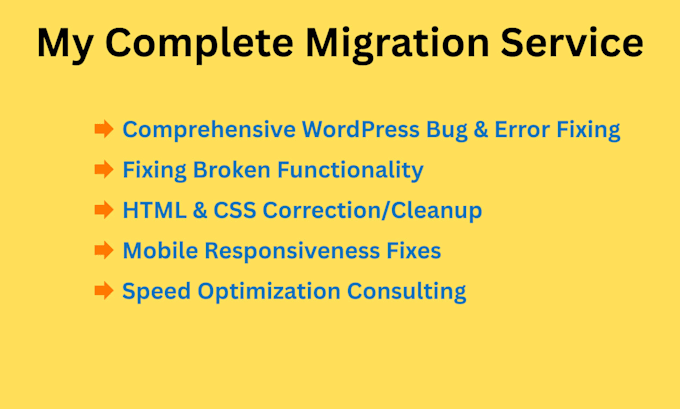 fix any wordpress bug, error, broken functionality, HTML and CSS