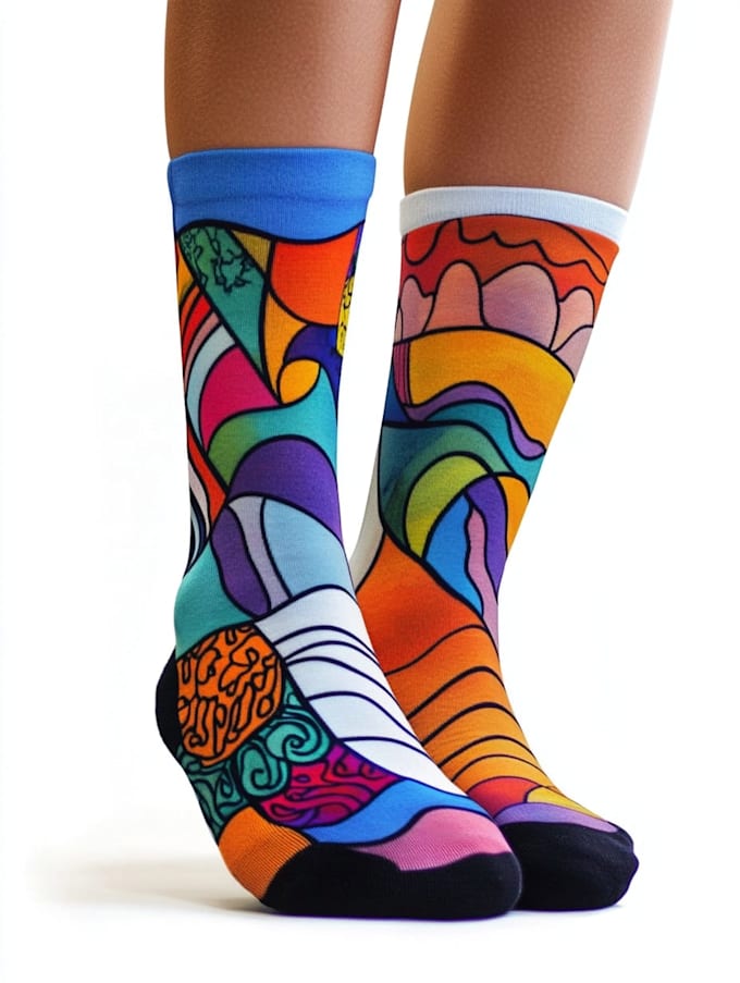 design beautiful socks for you