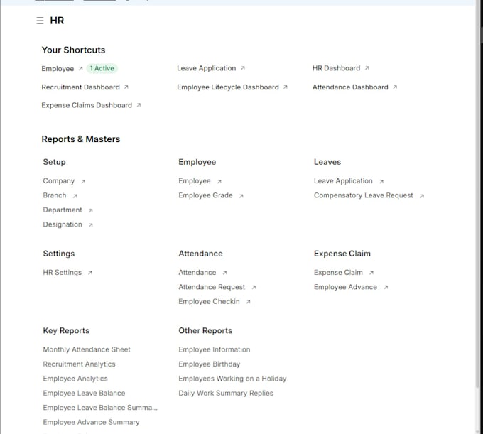 setup erpnext tailored to your needs
