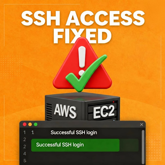 fix your AWS ec2 ssh access and connection issues immediately