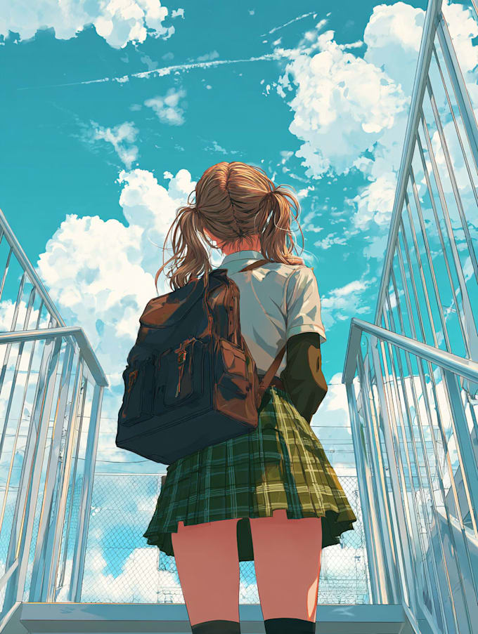 draw anime character an illustration and anime character