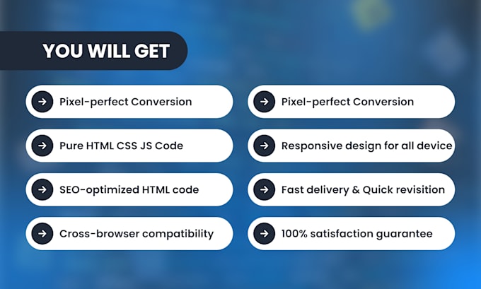 convert your PDF to HTML, CSS, and responsive static website