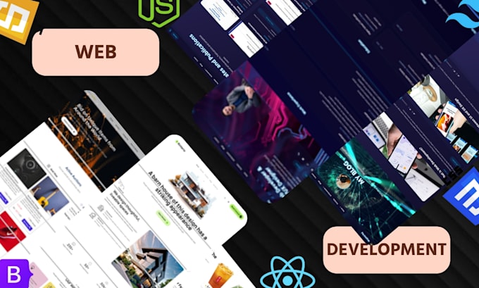 build website, full stack developer, front end developer for website development