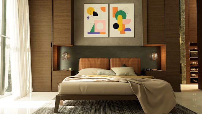 craft beautiful 3d architectural scenes with lighting and atmosphere