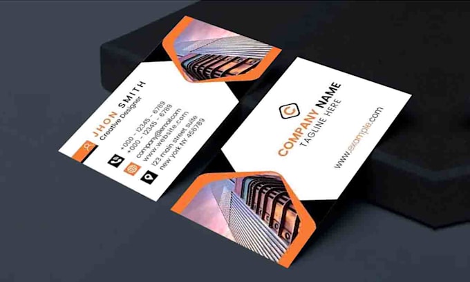 design a professional and modern business card