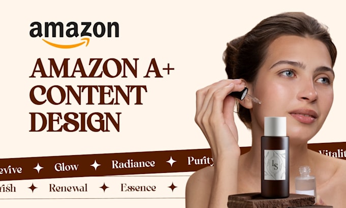 design amazon a plus content or ebc content or listing images