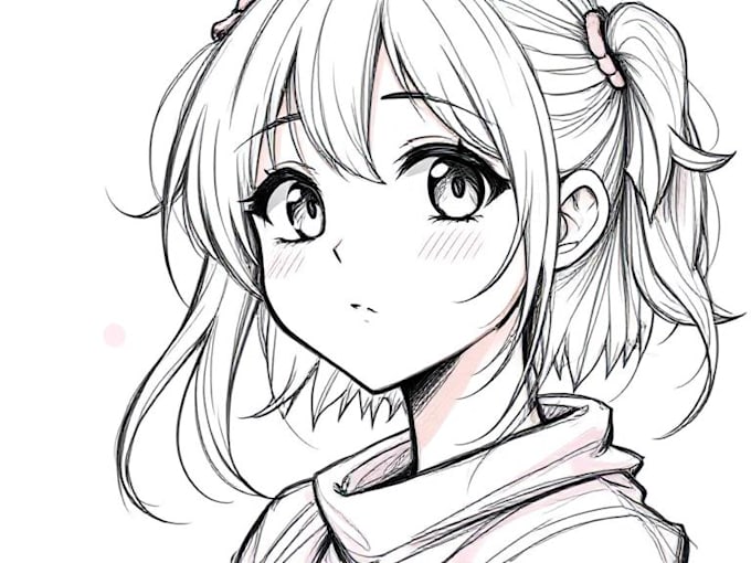 sketch you color anime sketch art