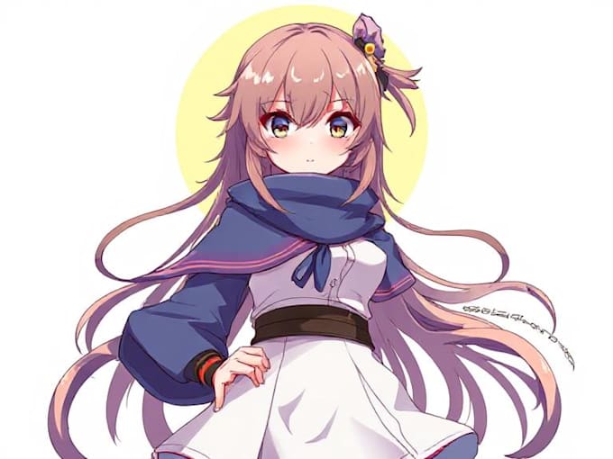 draw anime character for you