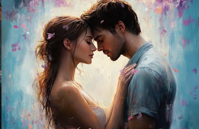 design professional historical romance book cover