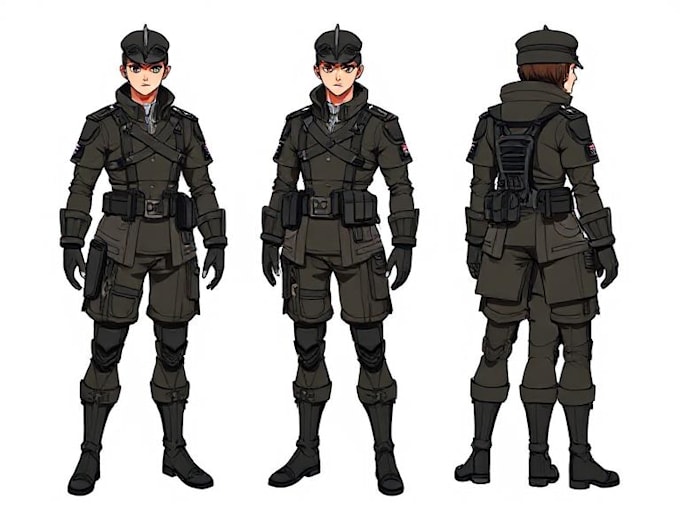 create military tactical character