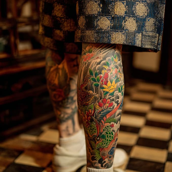 draw personalized japanese style tattoos