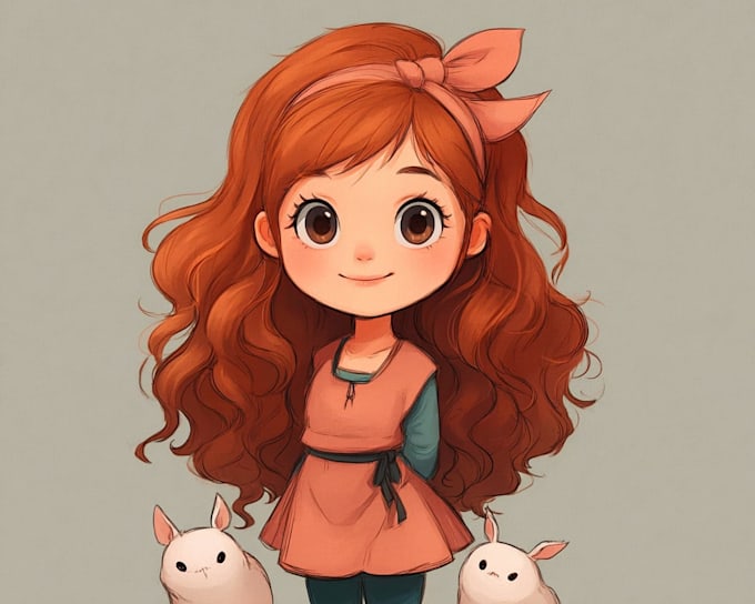 draw a unique and adorable custom chibi character