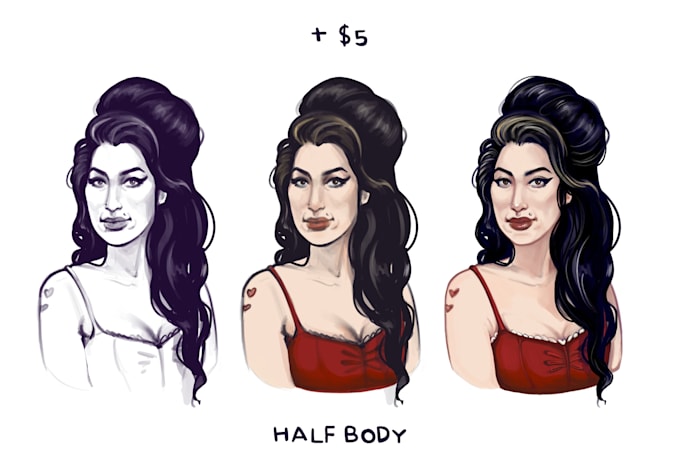 do a portrait in my style