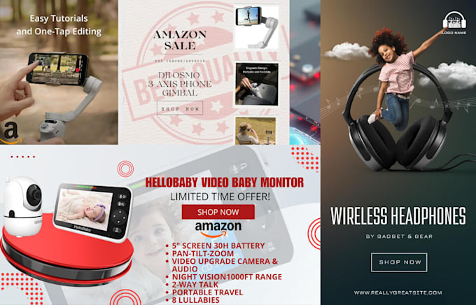 design professional banner flyer brochure editable template