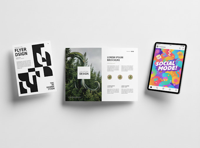 design posters and ads for your product