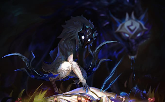 illustrate a splash art