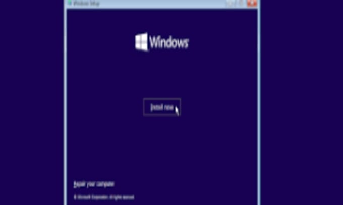 virtual machines and operative systems installing