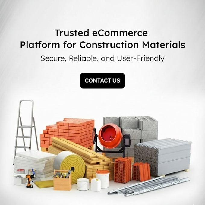 develop a custom ecommerce website and app for construction or automotive parts