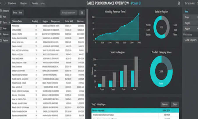 Crear paneles de excel profesionales e informes de power bi para tu negocio