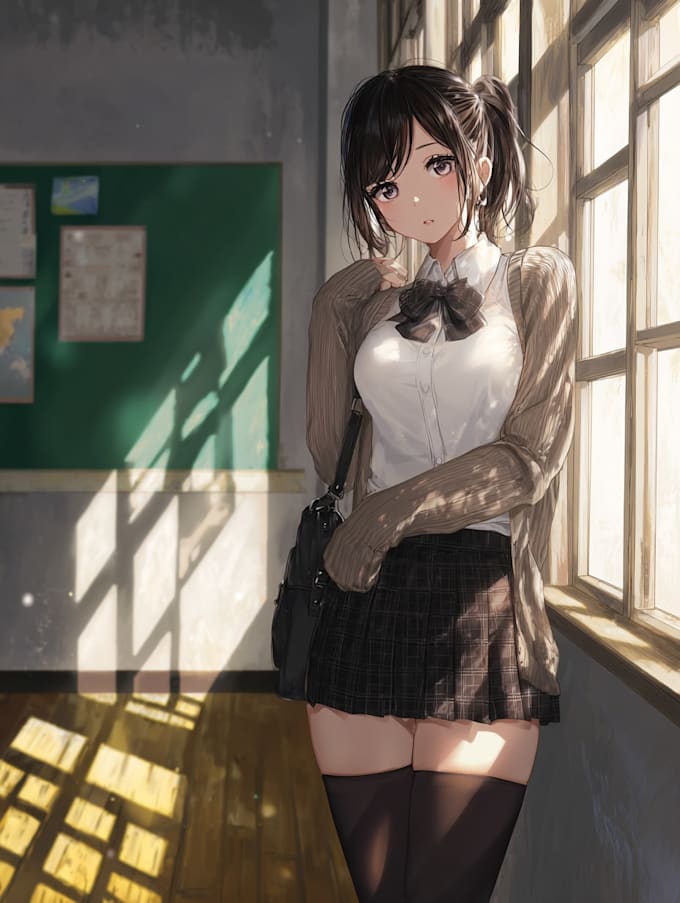 draw anime character for you