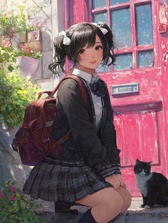 do an anime or comic character