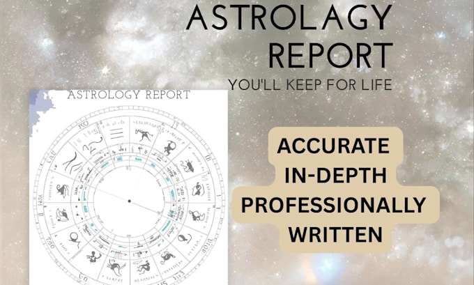 do birth chart and 1 year astrology forecast and natal chart reading
