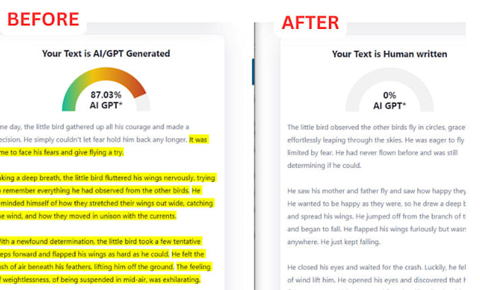 humanize ai chatgpt content, edit, and rewrite