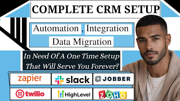 hubspot crm zoho notion slack gohighlevel jobber zapier pipedrive monday close