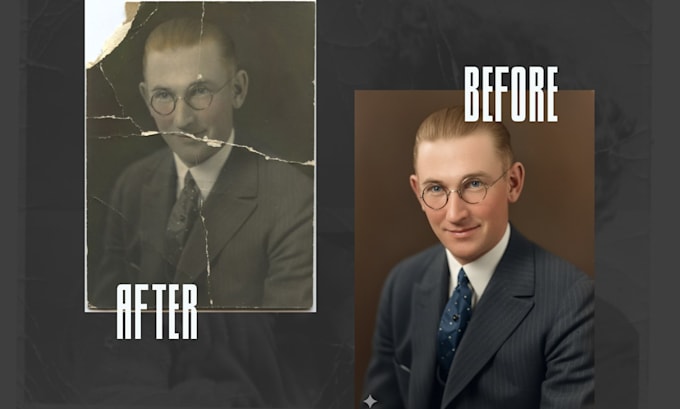 restore and colorize your old photo