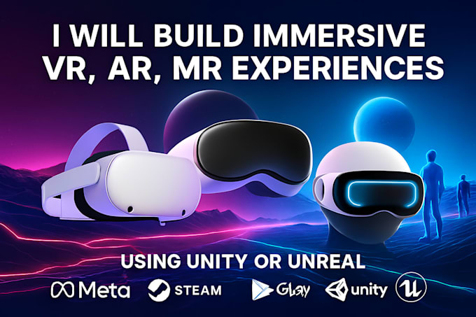Build immersive vr ar mr game and metaverse experiences using unity 3d ...