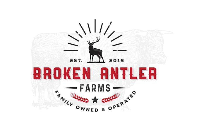 do professional cattle brand western ranch style logo