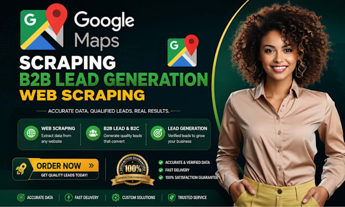 google map scraping b2b data extraction lead generation niche targeted email