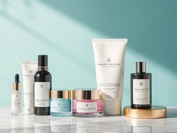 design cosmetic labels and luxury packaging