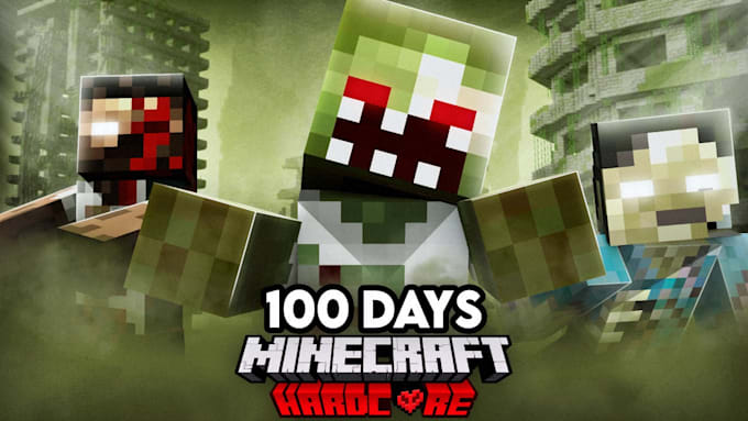 design high quality minecraft thumbnails within 48 hours