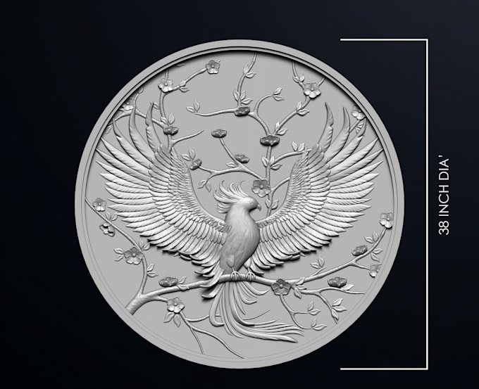 sculpt high detailed 3d relief models for 3d printing