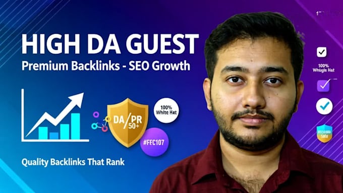 provide high quality seo guest post backlink service