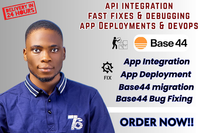 build base44 web app base44 bug fixing deloy base44 saas app base44 expert