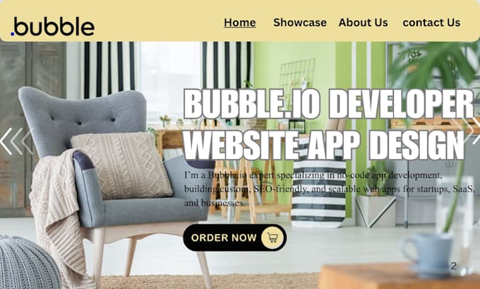 do bubble io developer job, build bubble app, responsive bubble website saas mvp