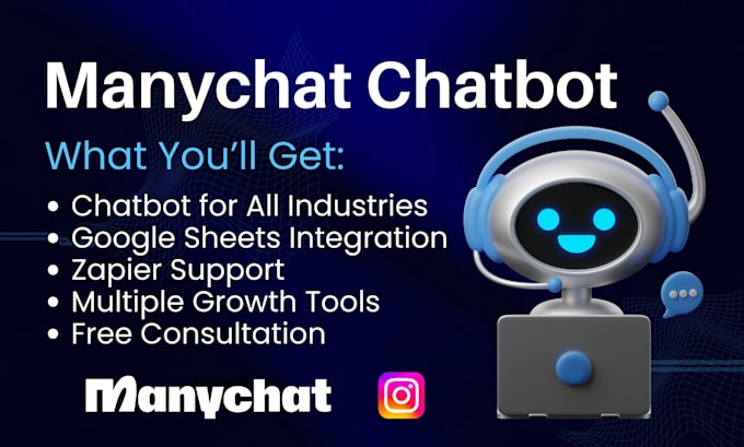 create an instagram manychat chatbot to automate dms and capture leads