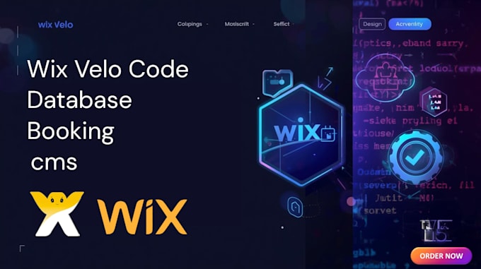wix velo code wix booking wix cms wix database website custom code development