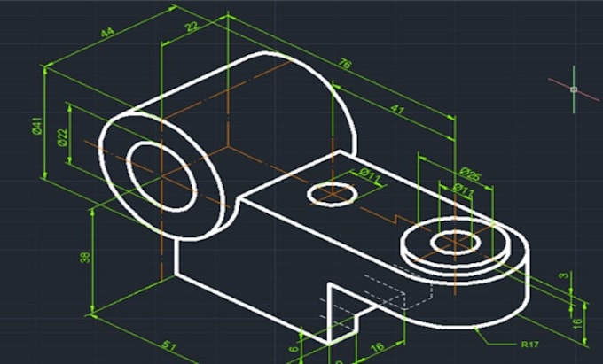 professional mechanical autocad 2d drafting and 3d modeling