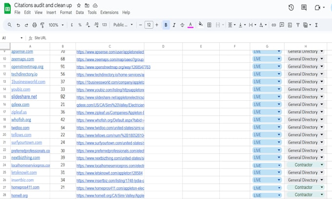 build local SEO citations and link building