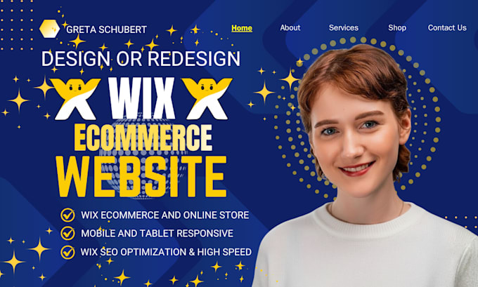high converting wix ecommerce website design wix online store redesign webshop