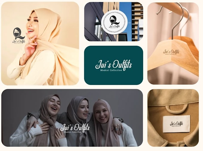 do hijab logo for your brand 24 hours