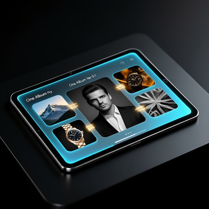 create a customizable images album