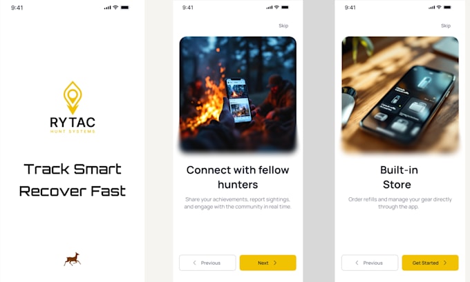 build ios android mobile apps for iot devices, ble, nfc, wifi, esp32, mqtt