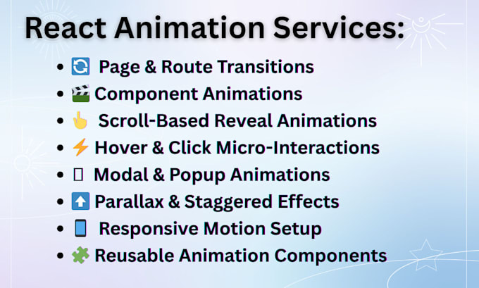 add smooth framer motion animations to your react website