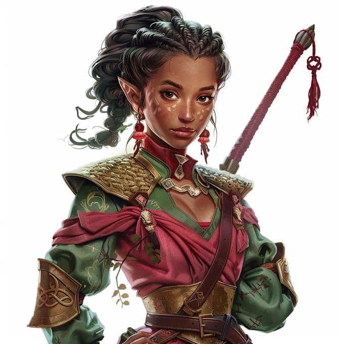 dnd character art and dnd character art