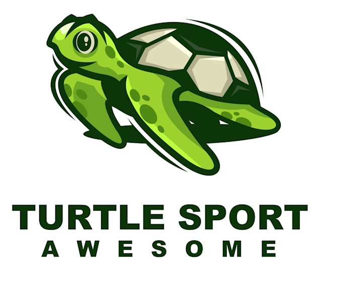 design amazing turtle logo  with free source files